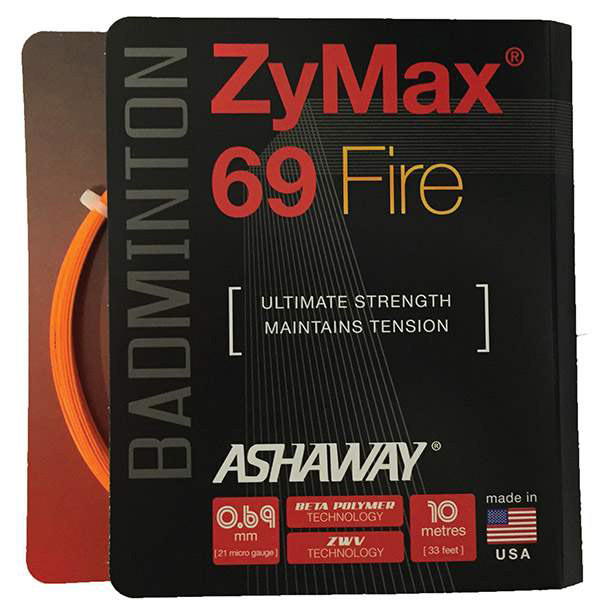 Ashaway Zymax 69 Fire Badminton (Orange)