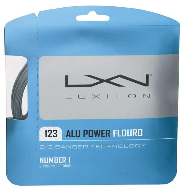 Luxilon ALU Power Fluoro 123 17g (Silver)