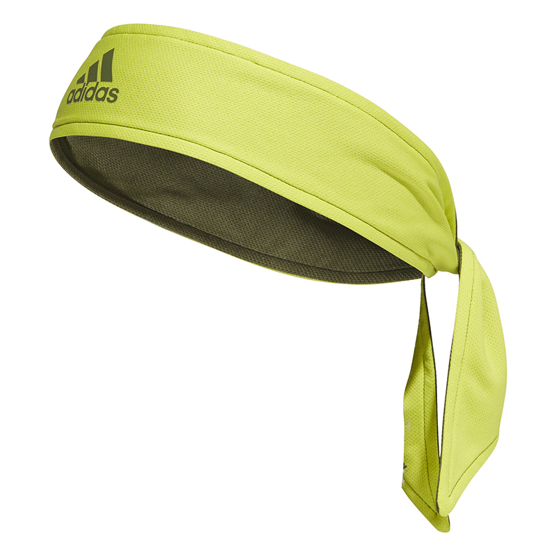 adidas Tennis Reversible Tie Band (Yellow)