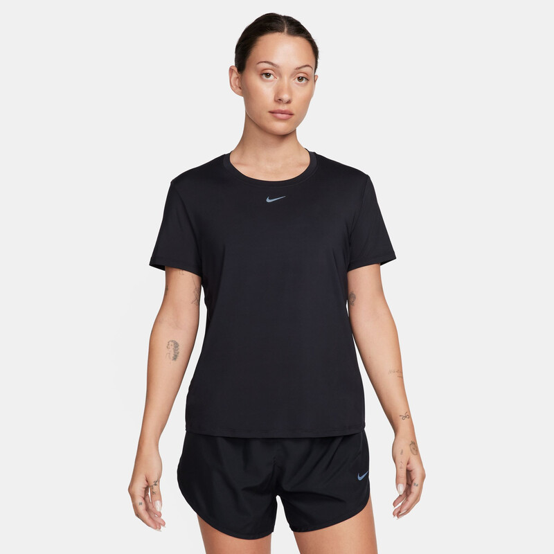Nike One Classic Short Sleeve Top (W) (Black)