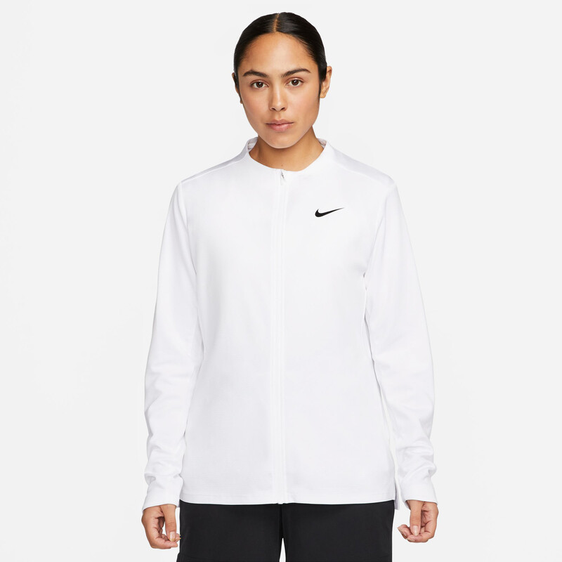 Nike UV Advantage Full Zip Top (W) (White)