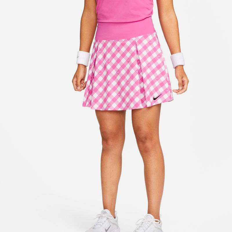 Nike Club Regular Printed Skirt (W) (Cosmic Fuchsia)