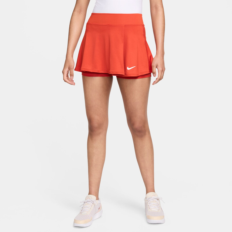 Nike Court Victory Flouncy Skirt (W) (Rust Factor)