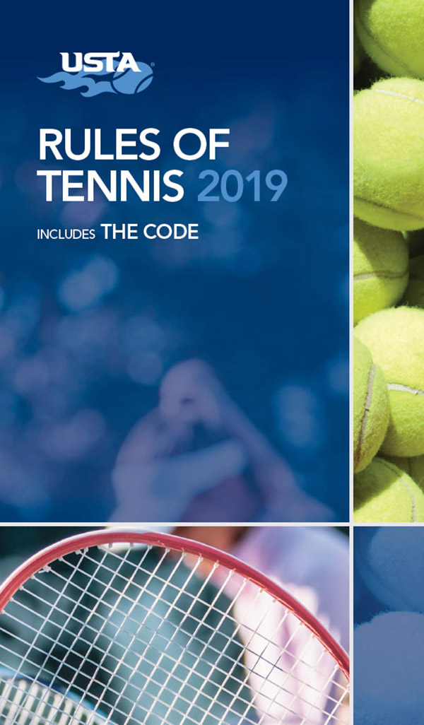 USTA Rules of Tennis 2019 Handbook