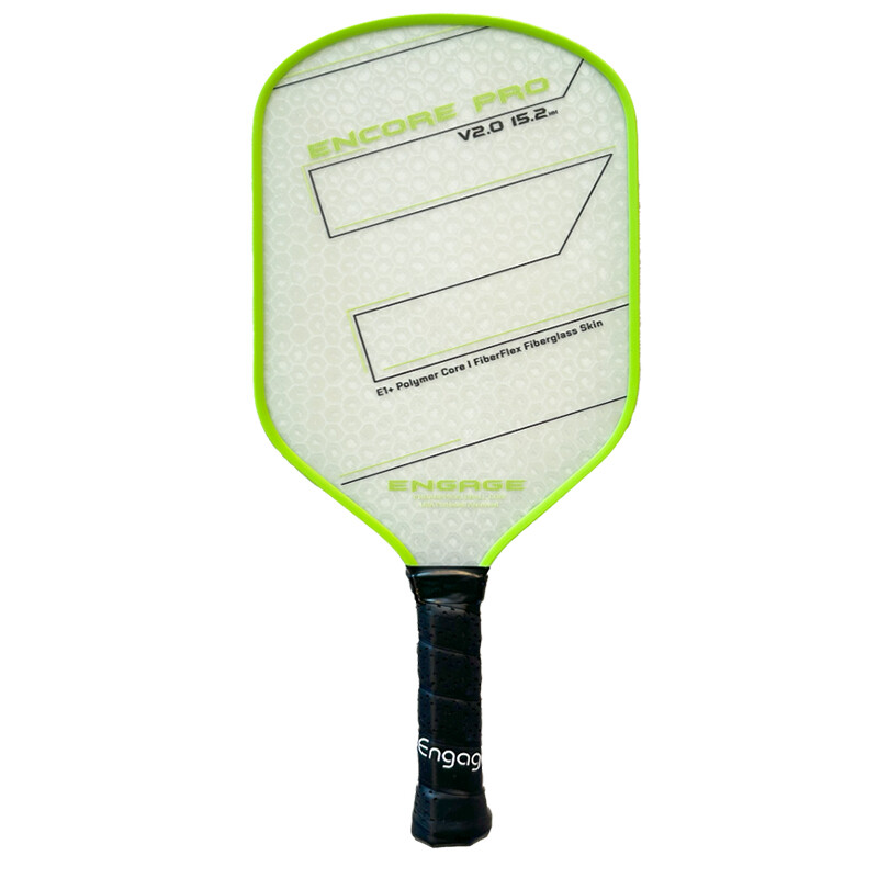 Engage Encore Pro V2.0 15.2 Pickleball Paddle (Lime)