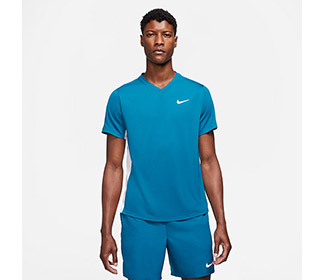 Nike Court DriFit Victory Top (M) (Turquoise)