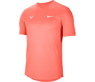 Nike Court Rafa Challenger Tee (M) (Orange)