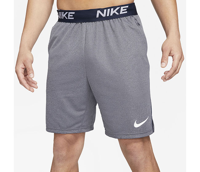 Nike DriFit Veneer Training Short (M) (Navy)