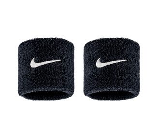Nike Swoosh Classic Wristbands (2x) (Black)