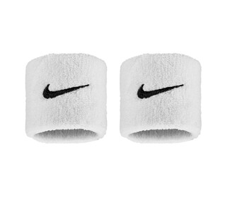 Nike Swoosh Classic Wristbands (2x) (White)