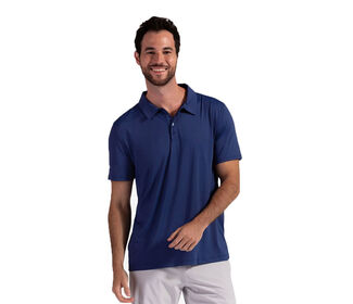 BloqUV Short Sleeve Polo (M) (Navy)