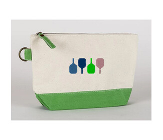 Four Paddles Canvas Accessories Bag (Green)